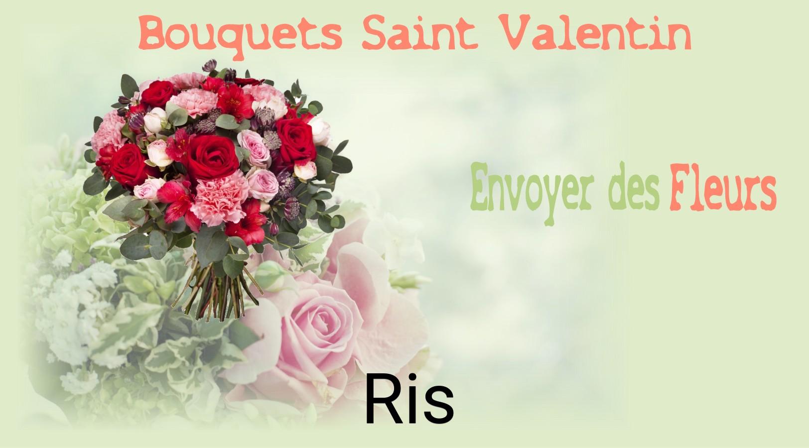 Roses de Saint-Valentin livrées à Ris